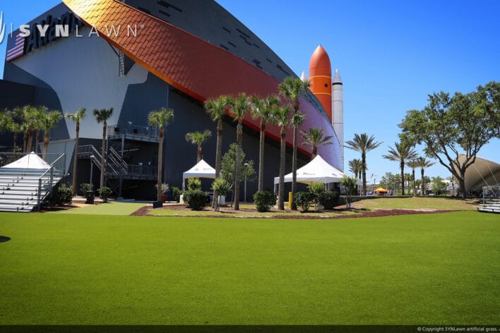 SYNLawn Reno commercial artificial grass for theme parks
